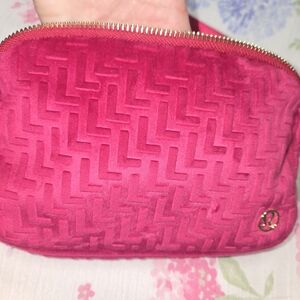 Pink Velvet Women's Clutch